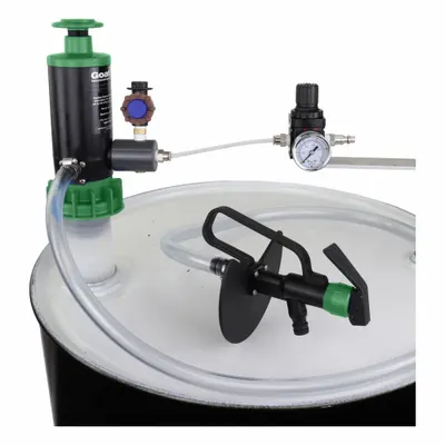 GOATTHROAT PUMPS Air & Hand-Operated Piston Drum Pump - Air & Hand-Operated Piston Drum Pumps