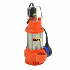 This heavy-duty submersible dewatering pump features a cast iron volute and impeller, carbon/ceramic shaft seal, and handles solids up to 5/32 in. diameter. Rated for 115V AC continuous duty with an FNPT connection, it includes a hose adapter. Suitable for removing water from flooded areas, construction sites, and other dewatering applications.