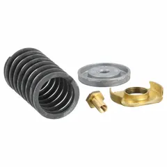 This spring kit is a replacement assembly for JOHNSON CONTROLS V-4324 model valves. It restores proper valve actuation and sealing in HVAC and industrial fluid-control systems. The kit includes the necessary spring components for maintenance or repair of compatible valves.