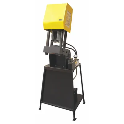 Parker Crimping Machine: 2 in Max, Corded, 460V, Bench Mount, 125 ton Force - Parker Hydraulic Hose Crimping Machines