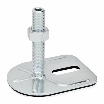 JW WINCO Non-Skid Male Leveling Mount - Non-Skid Male Leveling Mounts