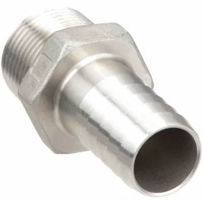 OEM 316 Stainless Steel Multipurpose Rigid Barbed Hose Fitting - 316 Stainless Steel Multipurpose (Air, Water, Chemical) Rigid Barbed Hose Fittings