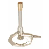 Bunsen Burner: Tirrill, Natural, 1,200 BTU Btu Output - Max, 800 BTU Btu Output - Min (MPN CH0095B)