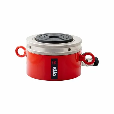 BVA HYDRAULICS Lock Nut Hydraulic Rams: 160 ton Nominal Capacity, 2 in Nominal Stroke Lg - Low Profile Lock Nut Rams