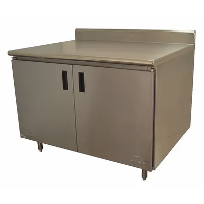 ADVANCE TABCO NSF-Certified Cabinet Bench 48x30 in 500 lb Capacity HK-SS-304 - NSF-Certified Cabinet Benches