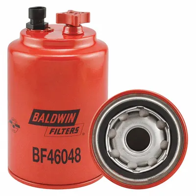 BALDWIN FILTERS Fuel Filter: Spin-On, 3 11/16 in Outside Dia, M24-1.50 Thread Size - Spin-On Fuel Filters