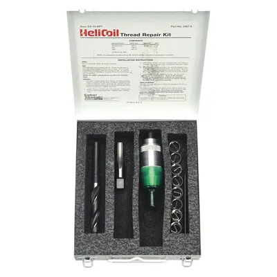 HELI-COIL Thread Repair Kit: Tanged Tang Style - Insert & Tool Kits