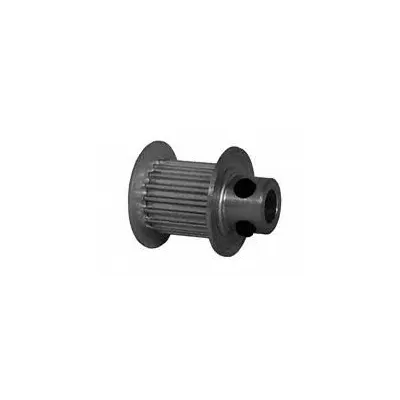 Dayton Timing Pulley: Modified Curvilinear, Fixed, For GT Timing Belt Section - GT Section Fixed-Bore Timing Pulleys with Hub