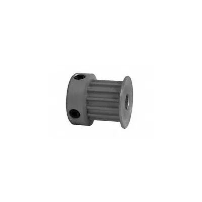 Dayton Timing Pulley: Curvilinear, Fixed, For 9 mm Belt Wd, 14 Teeth, 3 mm Pitch - HTD Section Fixed-Bore Timing Pulleys with Hub