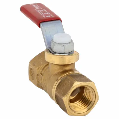 OEM APPROVED VENDOR 1/4 in Brass Full Port Ball Valve, FIP x FIP, Lever Handle - Brass Ball Valves
