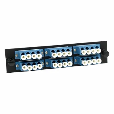 FIBERTRONICS LGX-LCQX-6B Fiber Optic Adapter Plate - Fiber Optic Adapter Plates