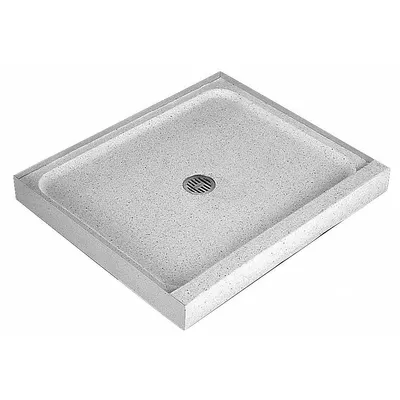 FIAT PRODUCTS 4232MFTR081 Single Threshold Terrazzo Shower Base - Shower Bases