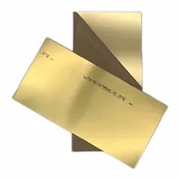 Shim Stock: 12 in Shim Lg, 6 in Shim Wd, 0.031 in Thick, Brass, Grade 260, Plain, Half Hard (MPN 17DE31)