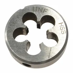 Solid power tool component with 1-1/2" outer diameter and 9/16-18NF thread. Used as a replacement or repair part for compatible power tools in industrial maintenance applications.