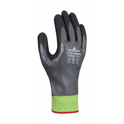SHOWA XC822XXL-10 Light-Duty Cut-Resistant Gloves with Nitrile Coating