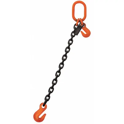 STREN-FLEX Adjustable-Length Grade-100 Single-Leg Chain Sling - Adjustable-Length Grade-100 Single-Leg Chain Slings