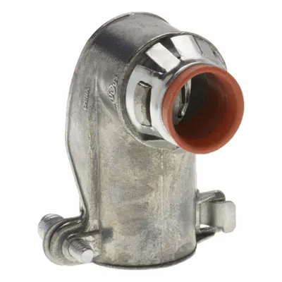 BRIDGEPORT FITTINGS 1/2 in Snap-In Insulated Straight Connector - Straight Connectors - Snap-In Style