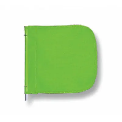 CHECKERS FS9024-16-G Warning Whip Replacement Flag, Green, 16 in x 16 in - Warning Whip Replacement Flags