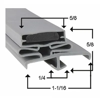 VICTORY Door Gasket 50917001 - Victory Parts for Refrigerators & Freezers