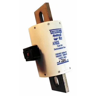 MERSEN Semiconductor Fuse: A70QS Series, Fast-Acting, 500 A, 700 V AC, 700 V DC DC Volt Rating - Fast-Acting Bolt-On Fuses