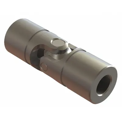BELDEN Universal Joint: Alloy Steel, 2500, Round, 35 mm Bore Dia, 122 mm Overall Lg - Heavy Duty Universal Joints for Round Shafts
