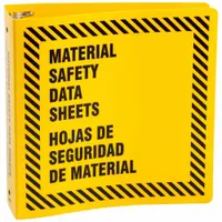 Binder: Material Safety Data Sheets/Hojas de Seguridad de Material, 2 1/2 in Binder Ring Size (MPN 48757Y)