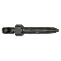 Impact-rated screw-driving bit with #2 Phillips (PH2) tip and standard tip style. Supplied in a 5-pack. Suitable for driving screws in assembly and maintenance tasks using impact drivers.