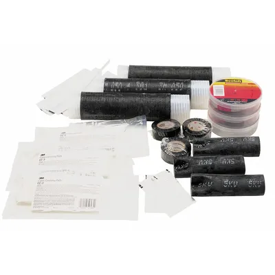 3M Splice Kit: 8,000 V Max Volt - Motor Lead Pigtail Splice Kits
