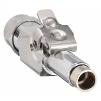 Quick Connection Coupling: Insert, 1/4 in OD x 1/4 in Pipe x 1/4 in OD Size, Compression, 5 PK (MPN 393PD-4-4)