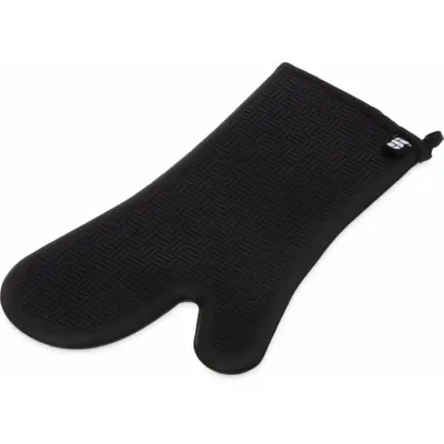 SAN JAMAR FX15 Silicone Oven Mitt, 15 in, Black - Furnishings, Appliances and Hospitality