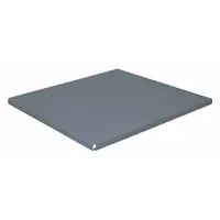 SANDUSKY Shelf, 36" W x 18" D, Charcoal: For 22ND56/22ND60/5DAU9/5DAV4/5DAV5/5DAX1/5DAX2/9R697 (MPN CA10361800-02)