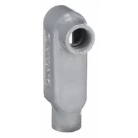 Conduit Outlet Body: Iron, Powder Coated, 1/2 in Trade Size, LB Body, 4 cu in Body Capacity (MPN OLB-1M)