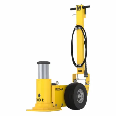 ESCO/EQUIPMENT SUPPLY CO 91043 High-Tonnage Wheeled Jack - High-Tonnage Wheeled Jacks