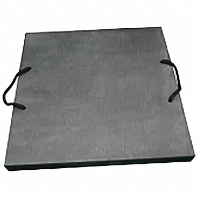 TITAN Outrigger Pad: Jack Plate, Polymer, 200 ton Load Capacity Vertical - Outrigger Pads
