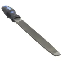Mill File: Rectangular, Bastard Cut, 10 in Lg without Tang, 1 in Wd, 3/16 in Thick, Includes Handle (MPN 1NFV6)
