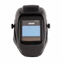 JACKSON SAFETY Welding Helmet: Auto-Darkening, Black, W9 - W13, 3.80 in x 2.35 in, Digital, Ratchet (MPN 46131)