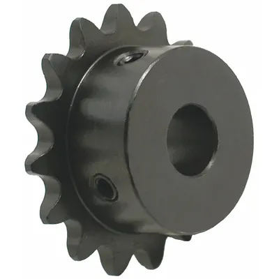 TRITAN Roller Chain Sprocket: 35, For 3/8 in Chain Pitch, 1/2 in Bore Dia, 19 Teeth - Size 35 Fixed-Bore Roller Chain Sprockets
