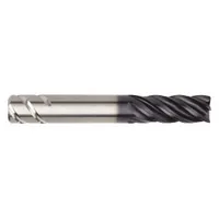 WIDIA HANITA Corner Radius End Mill: Carbide, AlTiN Coated, 5 Flute, 1" Mill Dia, 3-1/4" LOC, 6" OAL (MPN 5V1E25008BT)