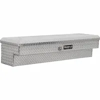 BUYERS PRODUCTS Lo Sider: Side-Mount Truck Box, Aluminum, 13 in Overall Ht, 47 in Overall Wd, Silver (MPN 1713015)