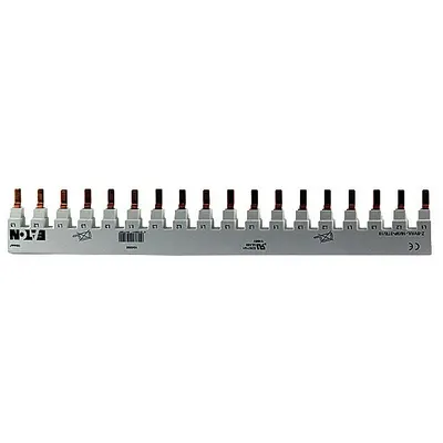 EATON BB-UL-18/2P-2M/56 Bus Bar, 80 A, 2 Poles, 56 Terminals - Eaton Circuit Breaker Bus Bars
