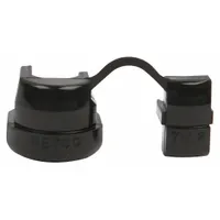 Strain relief bushing for securing and protecting electrical cables at the point of entry into equipment. Used in commercial ovens and similar appliances to prevent cable damage from tension or vibration. OEM replacement part for APW Wyott ovens