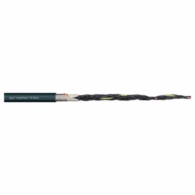 CHAINFLEX Control Cable: 14 AWG, 7 Conductors, Order by the Foot, TPR Jacket - Continuous Flexing Control Cables