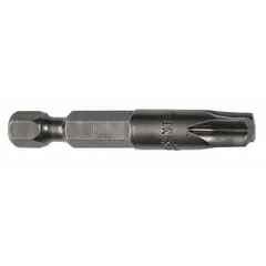 Imperial-sized MorTorq head bit with #2 industry size, impact rated for high-torque power tools. Made from S2 steel with unfinished finish. Sold as a 5-pack for continuous workflow in industrial assembly and maintenance applications.