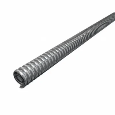 OEM Flexible Metal Conduit - Reduced Wall: 1/2 in Trade Size, 25 ft Overall Lg - Flexible Conduit (FMC/FNC)
