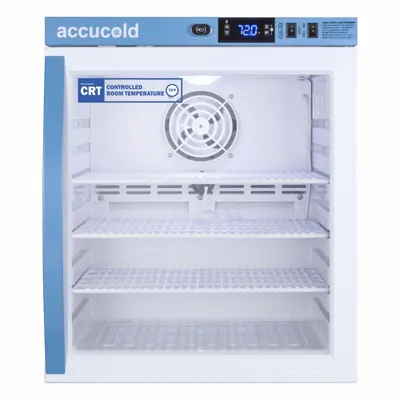 ACCUCOLD Controlled Room Temperature Cabinet: 115V AC, 68°F to 77°F - Controlled Room Temperature Cabinets