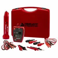 TRIPLETT Circuit Tracer Kit: 0 to 250V AC/DC, No Display, 1 ft Max Locating Dp, Audible/Light, Std (MPN 3388)