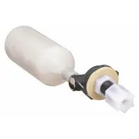 KERICK Float Valve Assembly: For Water Media, Angle Valve Body, Cylindrical, Bulkhead, PVC, Female (MPN M252)