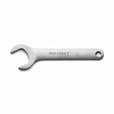 WRIGHT TOOL Open End Wrench: Steel, Satin, 40 mm Head Size, 8 1/16 in Overall Lg - SAE, Single End, Open End Service Wrenches