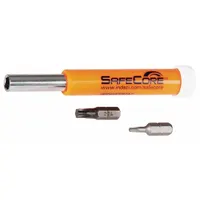 Lightweight hand tool accessory for the Radius BZ1 series portable gas detector. Identified by Mfr. No. 18109396-ABC, this SafeCore Module is used for maintenance and configuration tasks, enabling technicians to access internal components or perform field adjustments