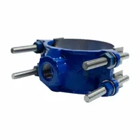 Saddle Clamp: For 2 1/2 in – 2 7/8 in Outside Dia, 2 Strap, 5/8 in CC Outlet, Ductile Iron (MPN 31700029105000)